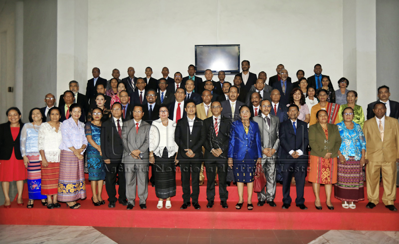 Membru Parlamentu Nasional Periodu 2018/2023 Foto Familia Hafoin Partisipa iha Primeira Plenaria Lejislatura