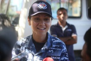 Enfermeira Timoroan Sai Forsa Áerea iha Austrália