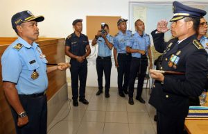 Komisáriu Faustino Dezafia Komandante Armando Lori  Dili Sai Hosi Konflitu