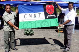 Povu Manufahi Dada Bandeira CNRT iha Luak