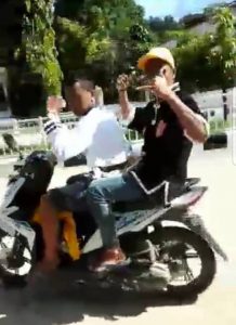 Komandu PNTL Lamenta Movimentu Membru  GAM  Balun iha Baucau Vila
