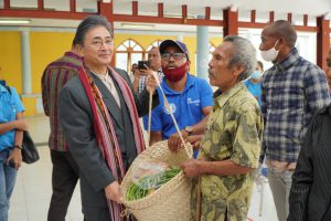 ADB-PNUD distribui bote ai-han ba família vulnerável iha Baucau