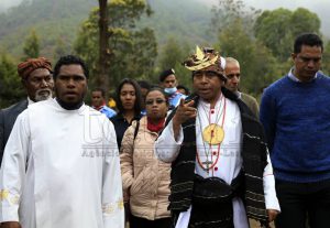 Arsebispu Dili prezide misa kapela santuáriu-akompaña komunidade realiza tara-bandu
