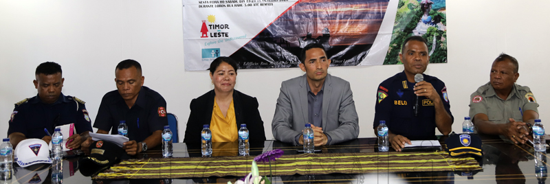 Aban, MTKI realiza feira iha jardín Habibie promove produtu gastronomia