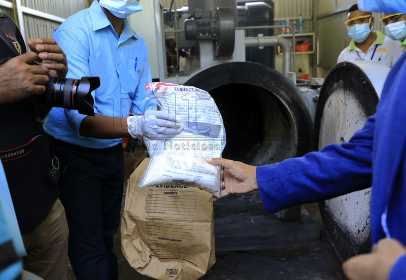 Autoridade-sira halo destruisaun  ba droga kilograma 3,253