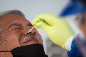 COVID-19, pesoál Saneamentu Dili  submete ba teste swab
