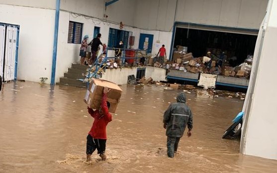 Inundasaun estraga ekipamentu COVID-19 iha SAMES, ai-moruk aseguradu