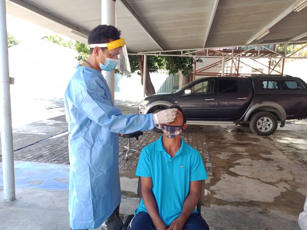 Atoni-oan na’in-90 teste swab molok fila ba Oé-Cusse