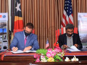 Timor-Leste no EUA asina nota entendimentu ba kestaun rua