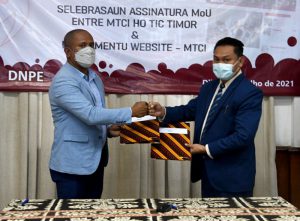 TIC Timor no MTKI selebra akordu realiza programa tolu