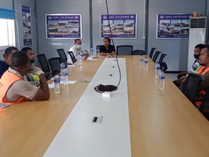 SEFOPE monitoriza kompañia Grig-Covec ba konstrusaun estrada Baucau-Viqueque