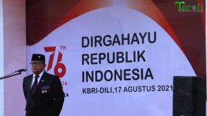 KBRI Dili komemora loron independénsia Indonézia ba dala 76