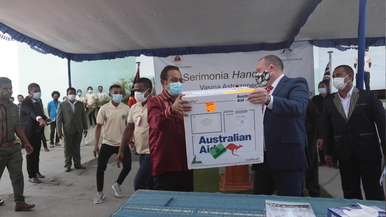 Governu Austrália apoiu tan vasina AstraZeneka 300.000 ba Timor-Leste