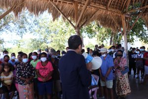 MOP enkoraja komunidade Camanasa partisipa másimu vasina kontra COVID-19
