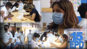 Trezentos alunos da EPD recebem primeira dose da vacina Pfizer