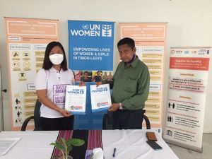 AMB -UN Women hafoun nota entendimentu reafirma kompromisu hadi’a fatin públiku