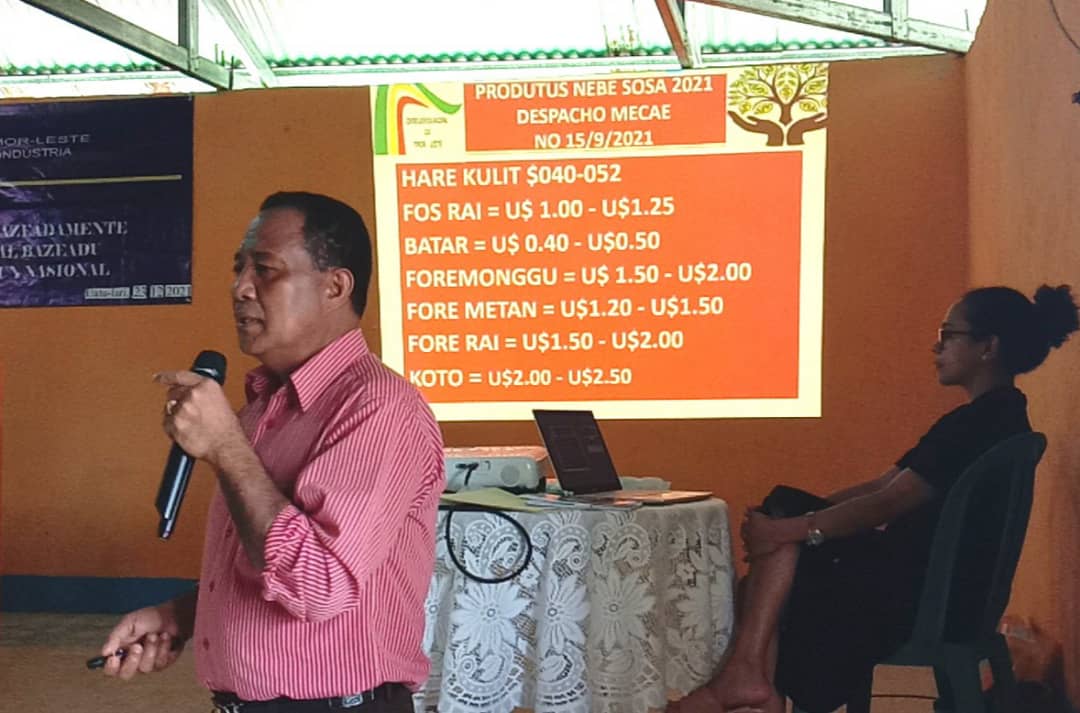 Garante merkadoria, CLN enkoraja agrikultór Uatulari hasa’e produsaun lokál