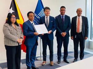 Timor-Leste no WIPO selebra akordu propriedade intelektuál