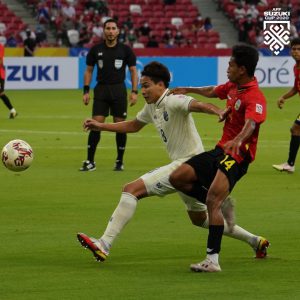 AFF Suzuki Cup, TL derrota 0-2 kontra Thailandia