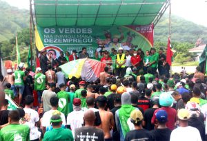 Os Verdes deklara apoiu kandidatu PR Lú Olo