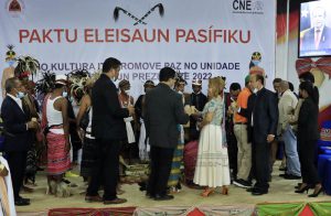 CNE realiza seremónia asina paktu eleisaun pasífiku ba Kandidatu PR