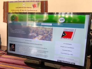 PPN lansa portál hodi komemora tinan 20 konstituisaun RDTL