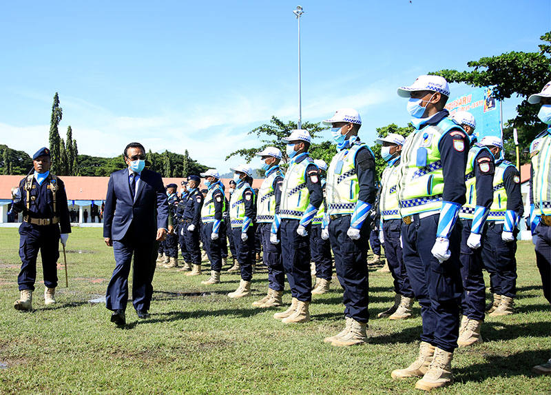 Aniversáriu ba da-XXII, PR enkoraja PNTL hasa’e prezensa iha komunidade lokál