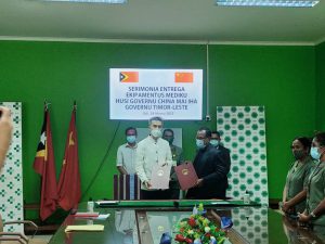 Governu Xina apoia tan vasina Sinovac doze 100.000 ba Timor-Leste  