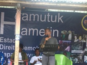 Kandidatu PR Constancio propoin ba Governu fó bolsa estudu ba Xefe Estadu