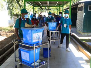 Pasiente no profisionál saúde na’in-750 ezerse direitu votu iha HNGV