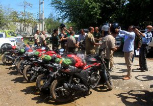 Konservasaun internasionál entrega motorizada ba guarda-florestál parke Nino Konis Santana