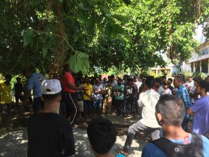 KRAM organiza artemarsiál  limpeza iha Igreja Suai