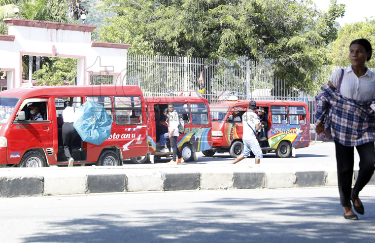 DNTT-Polísia Tránzitu kontinua monitoriza movimentu transporte públiku iha territóriu
