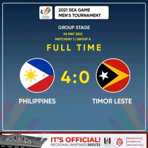 Jogadór na’in-neen pozitivu COVID-19, TL derrota kontra Filipina 0-4