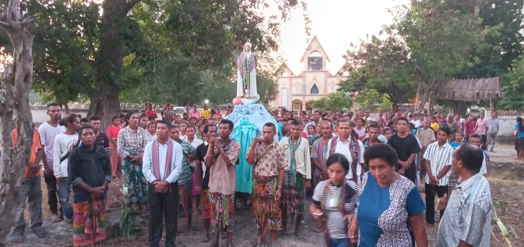 Sarani Nítibe selebra 13 maiu ho tebe tradisionál no liturjia