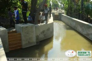 Autoridade RAEOA konstrui irrigasaun fasilita natar na’in-36 iha Lifau