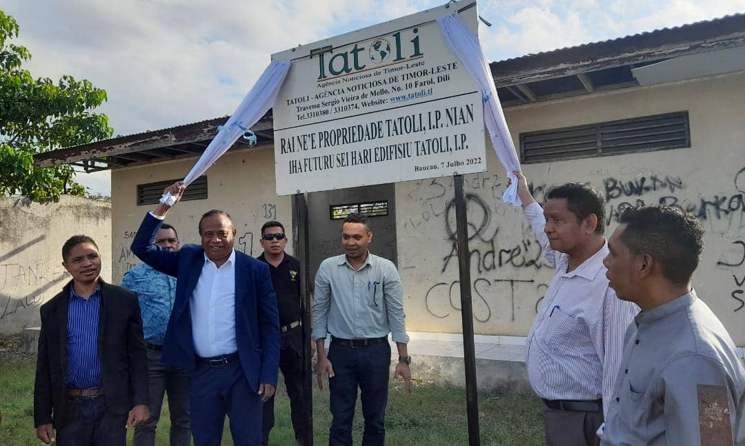 Autoridade Baucau atribui rai no uma ba Agência Tatoli