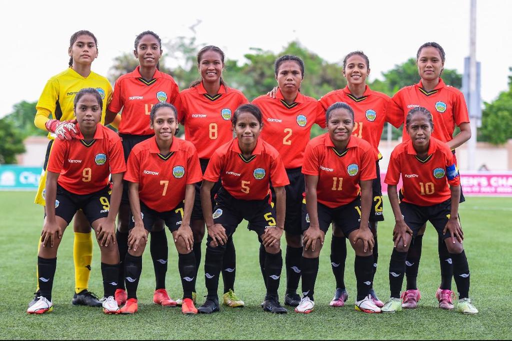 Abertura AFF Womens 2022 iha Filipina, Timor-Leste kontra Myanmar