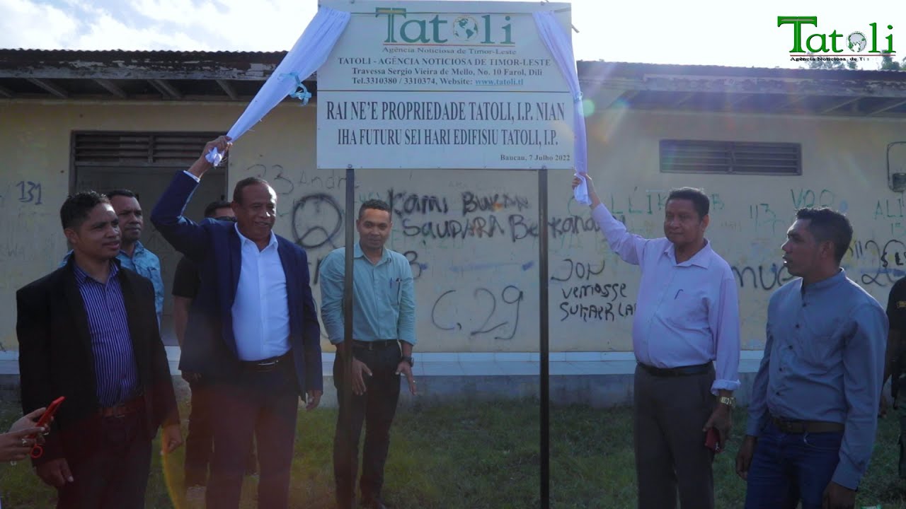Autoridade Baucau atribui rai no uma ba Agência Tatoli
