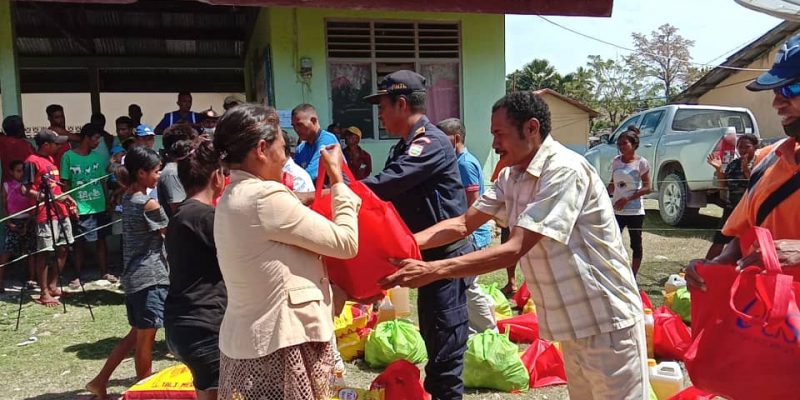 CRS entrega apoiu umanitáriu ba komunidade uma-uain kraik