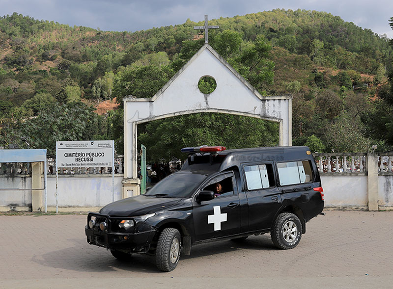 Autoridade Kovalima prevee rihun $38 sosa karru funeráriu ida