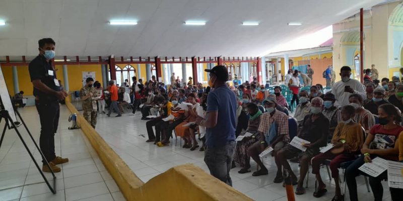 Forsa EUA no F-FDTL fasilita tratamentu saúde ba komunidade Baucau