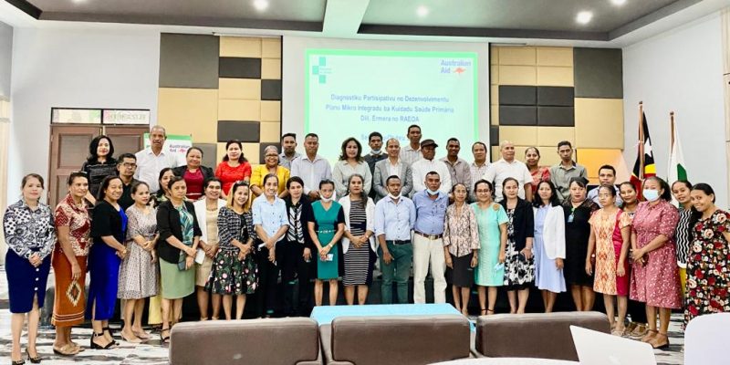 Austrália kontinua apoia MS reforsa sistema saúde primaria iha Dili