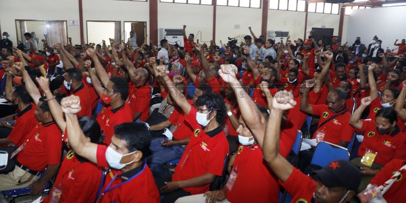 Kongresu da-V FRETILIN sesaun daruak taka ba públiku