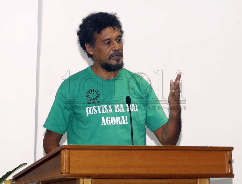 Governu tenke mantein estakmentu antigu iha Naktuka tuir akordu