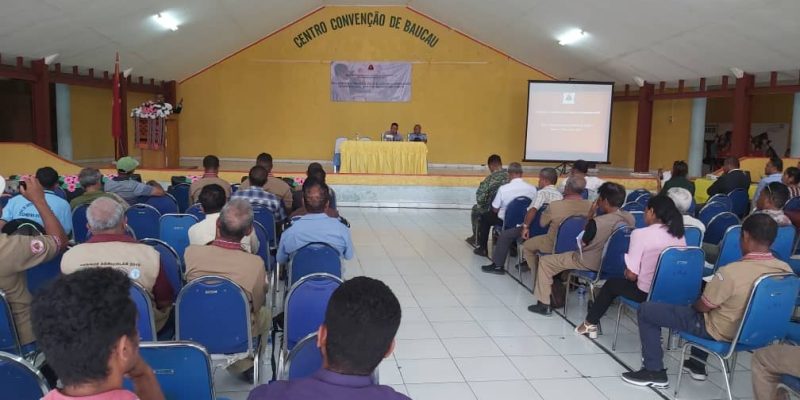 MNEK sensibiliza polítika externa Timor-Leste nian ba Autoridade Baucau
