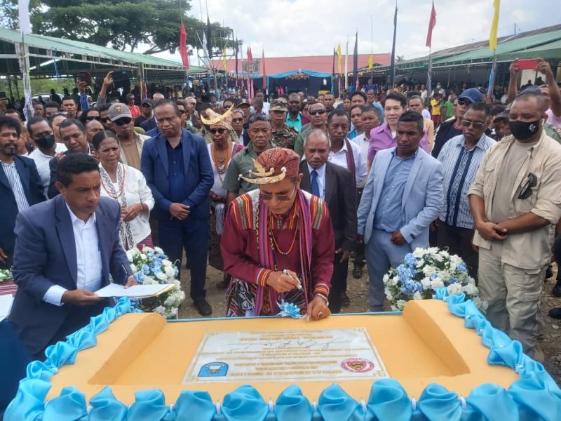 PM Taur inaugura PKRE iha EBF Daitula Maucale Gariuai