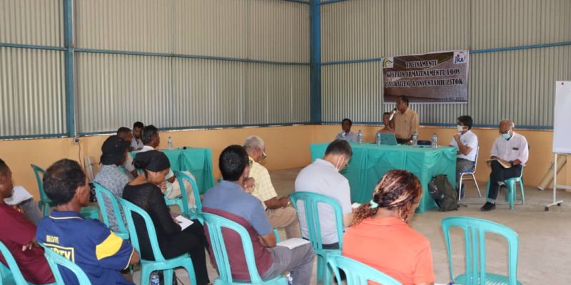CLN sensibiliza presu produtu lokál ba grupu agrikultór Maliana