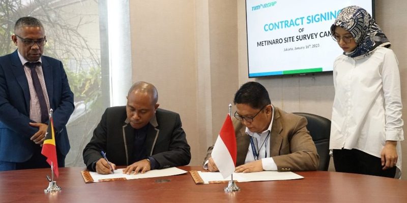 Timor GAP-MGS asina kontratu ba projetu ‘Metinaro Site Survey Campaign’