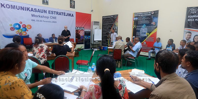 IFES kapasita funsionáriu CNE fornese informasaun kredivél kona-ba Eleisaun Parlamentár 2023